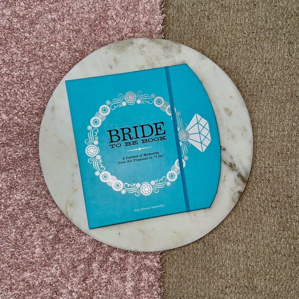 The Bride-to-Be Book: A Journal of Memories From the Proposal to "I Do" - Picture 2 of 3
